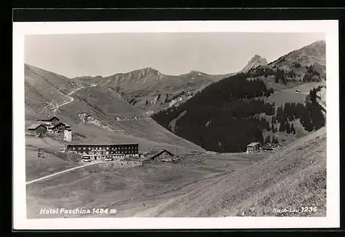 AK Faschinajoch /Gr. Walsertal, Hotel Faschina