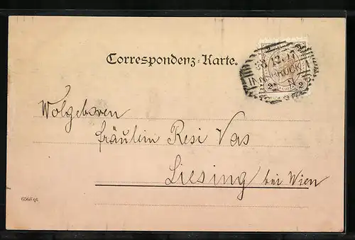 AK Bludenz, Ortsansicht aus der Vogelschau