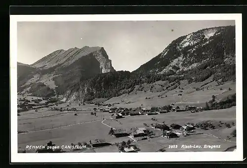 AK Rehmen, Ortsansicht gegen Canisfluh