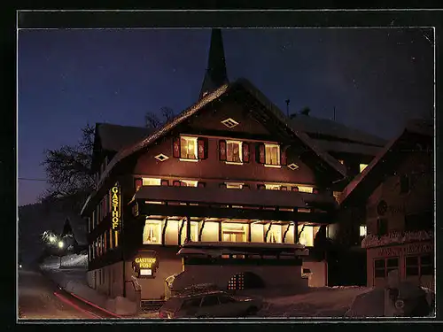 AK Egg / Bregenzerwald, Hotel und Gasthaus zur Post