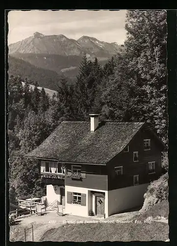 AK Grossdorf, Gasthaus und Pension Oberbad