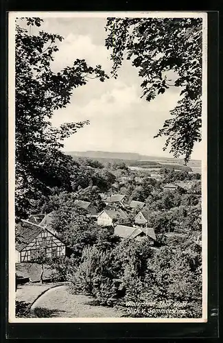 AK Winterstein i. Thür. Wald / b. Gotha, Blick v. Sommersteig