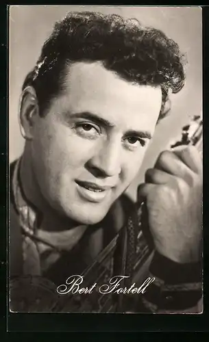 AK Schauspieler Bert Fortell als Musiker