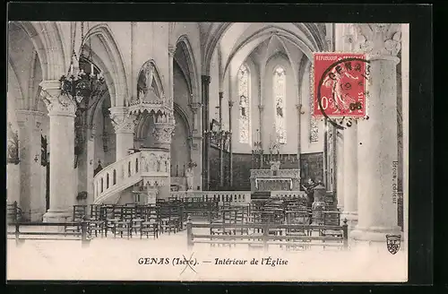 AK Genas, Intérieur de l'Église