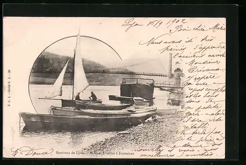 AK Fontaines, Barques à voiles