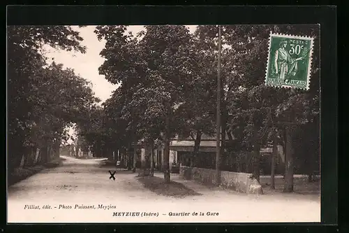 AK Meyzieu, Quartier de la Gare