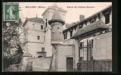 AK Millery, Entrée du Chateau Descours