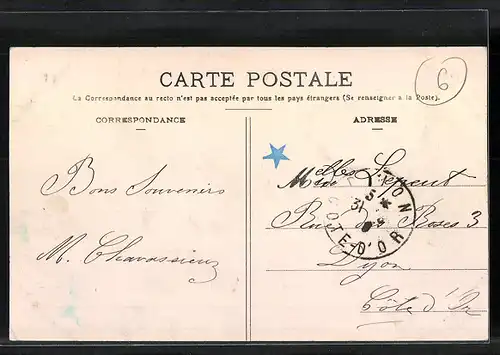 AK Mornant, Vue Générale