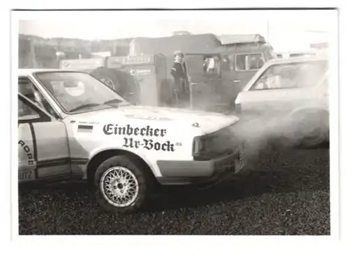 18 Fotografien Rallye-Rennen Tour de Europe in der DDR, Auto BMW, Opel, Ford, Trabant, Wartburg, Audi, Seat, Volkswagen