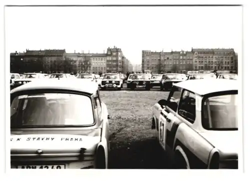 18 Fotografien Rallye-Rennen Tour de Europe in der DDR, Auto BMW, Opel, Ford, Trabant, Wartburg, Audi, Seat, Volkswagen