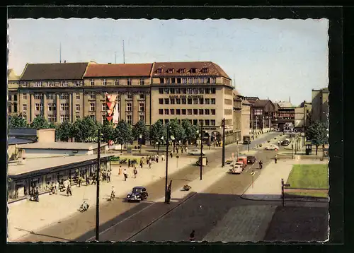 AK Berlin, Friedrichstrasse Ecke Unter den Linden