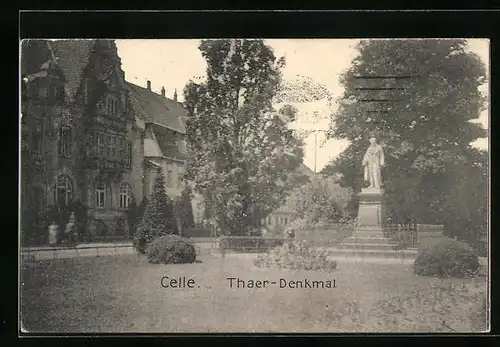 AK Celle, Thaer-Denkmal