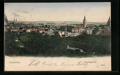 AK Osnabrück, Totalansicht