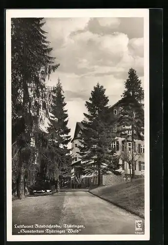 AK Friedrichroda / Thüringen, Sanatorium Thüringer Wald