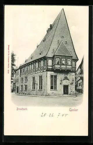 AK Goslar / Harz, Gasthaus Brusttuch