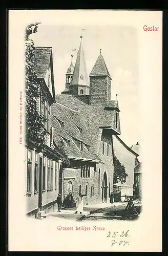 AK Goslar / Harz, Grosses heiliges Kreuz