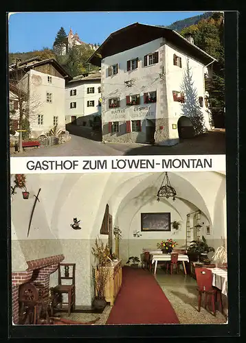 AK Montan, Gasthof zum Löwen