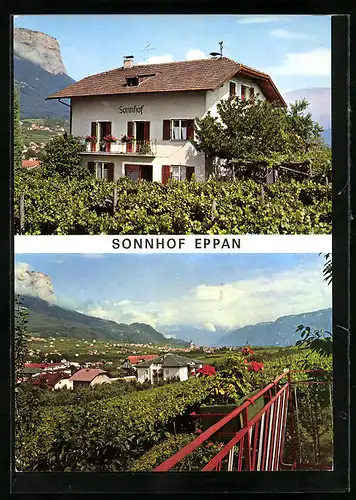 AK St. Michael /Eppan, Hotel Sonnhof, Warthweg 17