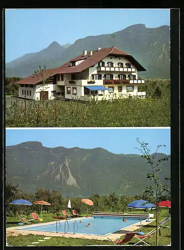 AK Niederlana bei Meran, Pension Gisshübelhof, Lahnstrasse 19