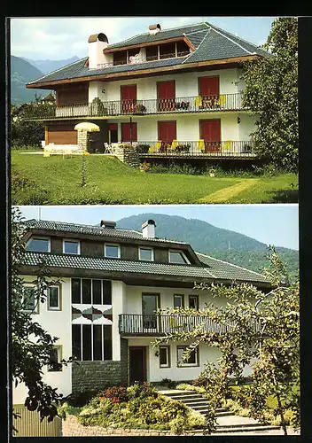 AK Lana bei Meran, Pension Glögglhof, Ifingergasse 2