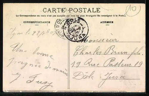 AK Saint-Cyr-au-Mont-d`Or, Place de la Mairie