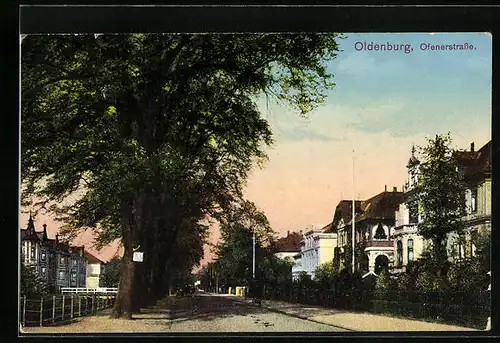 AK Oldenburg, Partie in der Ofenerstrasse
