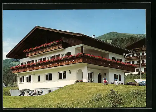 AK Moos in Sexten, Pension Alpenblick - Neues Gästehaus