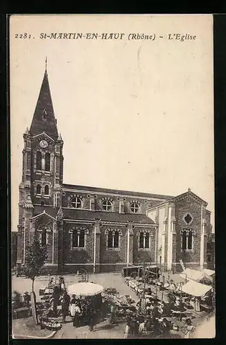 AK St-Martin-en-Haut, L`Eglise