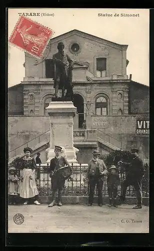 AK Tarare, Statue de Simonet