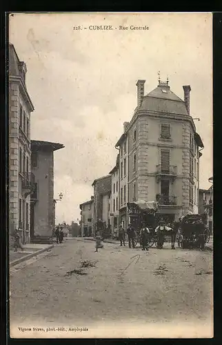 AK Cublize, Rue Centrale