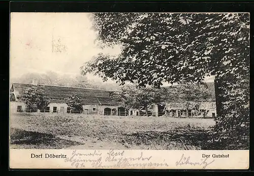 AK Döberitz, Blick auf den Gutshof