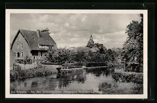 AK Alt-Ruppin, An der Schlossbrücke