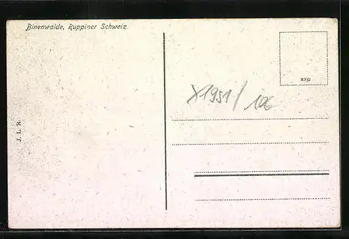 AK Binenwalde, Ortspartie am See