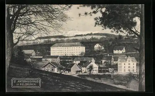 AK Feldkirch, Blick zum St. Antoniushaus