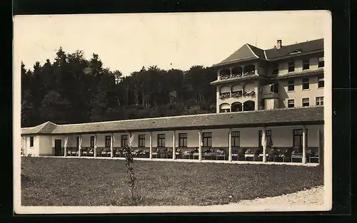 AK Gaisbühl, Heilstätte Vorderansicht