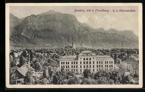 AK Dornbirn, Oberrealschule