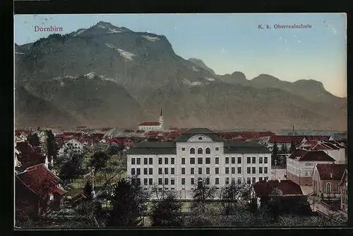 AK Dornbirn, Oberrealschule