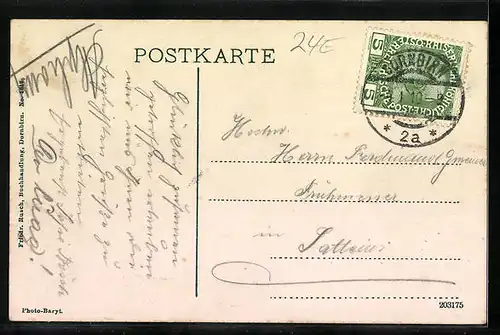 AK Dornbirn, Oberrealschule