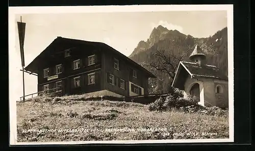 AK Tschagguns, Alpengasthof Mittagspitze