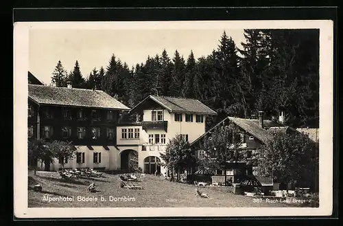 AK Dornbirn, Alpenhotel Bödele