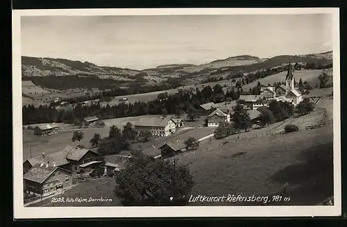 AK Riefensberg, Teilansicht mit Kirche
