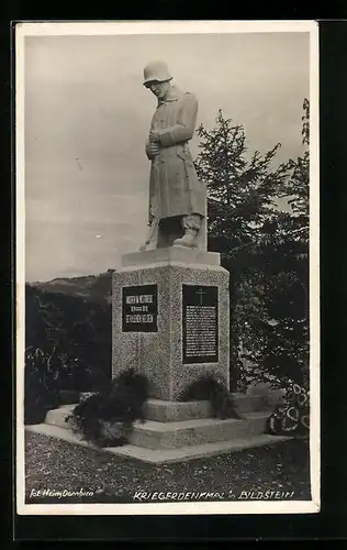 AK Bildstein, Beim Kriegerdenkmal