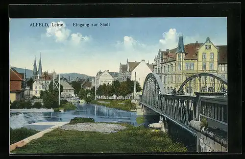 AK Alfeld a. Leine, Eingang zur Stadt