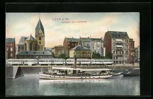 AK Köln, Lyskirchen am Holzmarkt