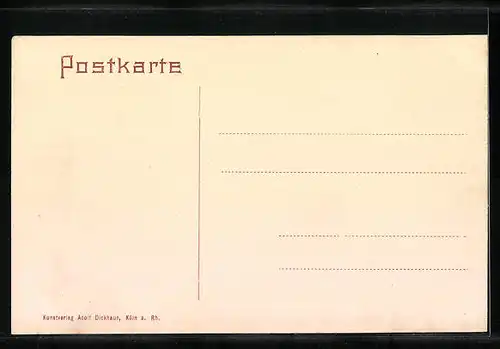 AK Köln-Neustadt, Hohenzollernring mit Passanten