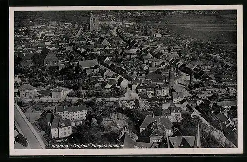 AK Jüterbog, Teilansicht, Fliegeraufnahme