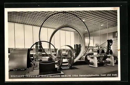AK Deutsche Industrie Ausstellung Berlin 1956, Gemeinschaftsschau Eisen und Stahl