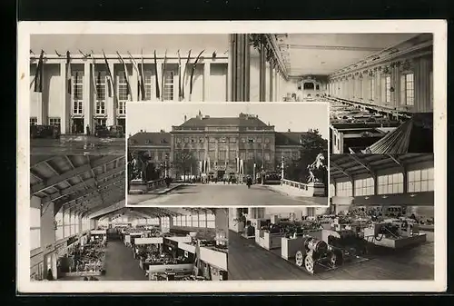 AK Wiener Internationale Messe, Blick auf das Hauptgebäude