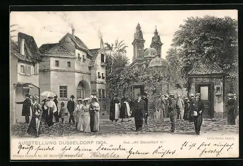 AK Kunst- und Gartenbau-Ausstellung Düsseldorf 1904