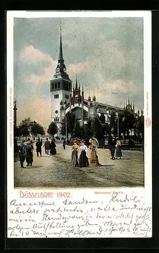 AK Düsseldorf, Ausstellung 1902, Bochumer Verein